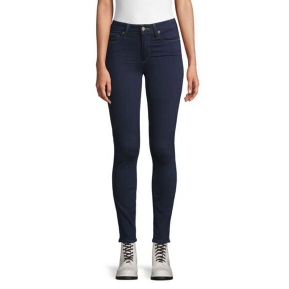PAIGE DENIM Hoxton High-Rise Ankle Skinny Stretch Jeans Size 26 NWOT